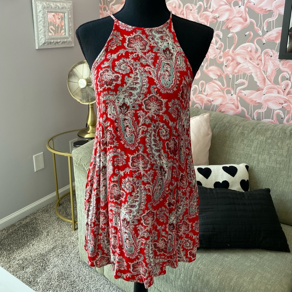 American eagle halter dress HAS POCKETS size  XXS